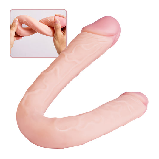 Dildo manuale Drago a doppia testa multifunzionale