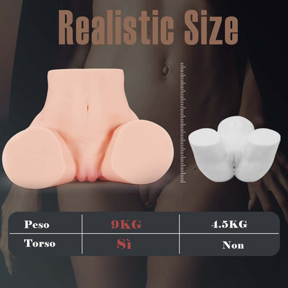 Bombola realistica 9.1KG 1:1 Rapporto corpo reale - Lisa